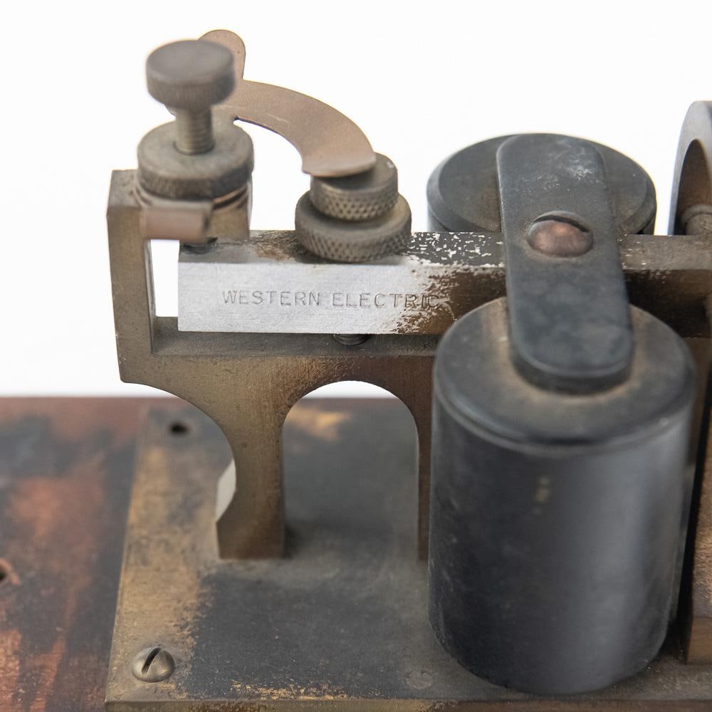 Morse Telegraph Key w/Sounder (2) - 6