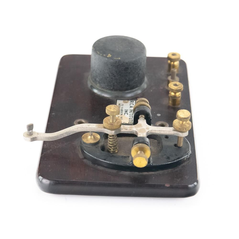 Vintage RCA Telegraph Practice Key Set - 9