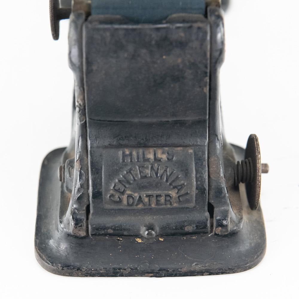 Hill's Centennial Desk Date Stamp - 2
