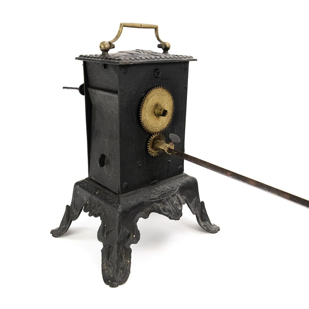 Antique Clockwork Mechanical Spit Jack-Works! - 3