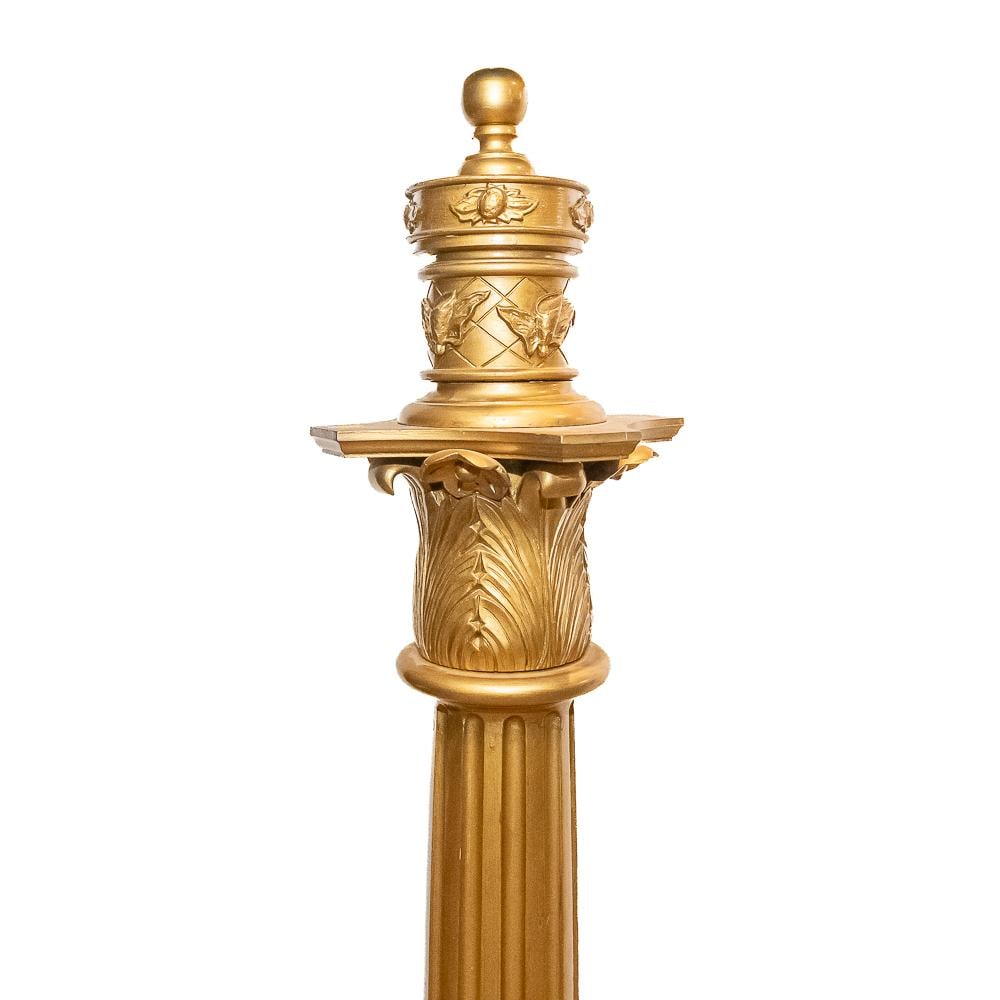 Masonic Columns with Celestial Globes - 2