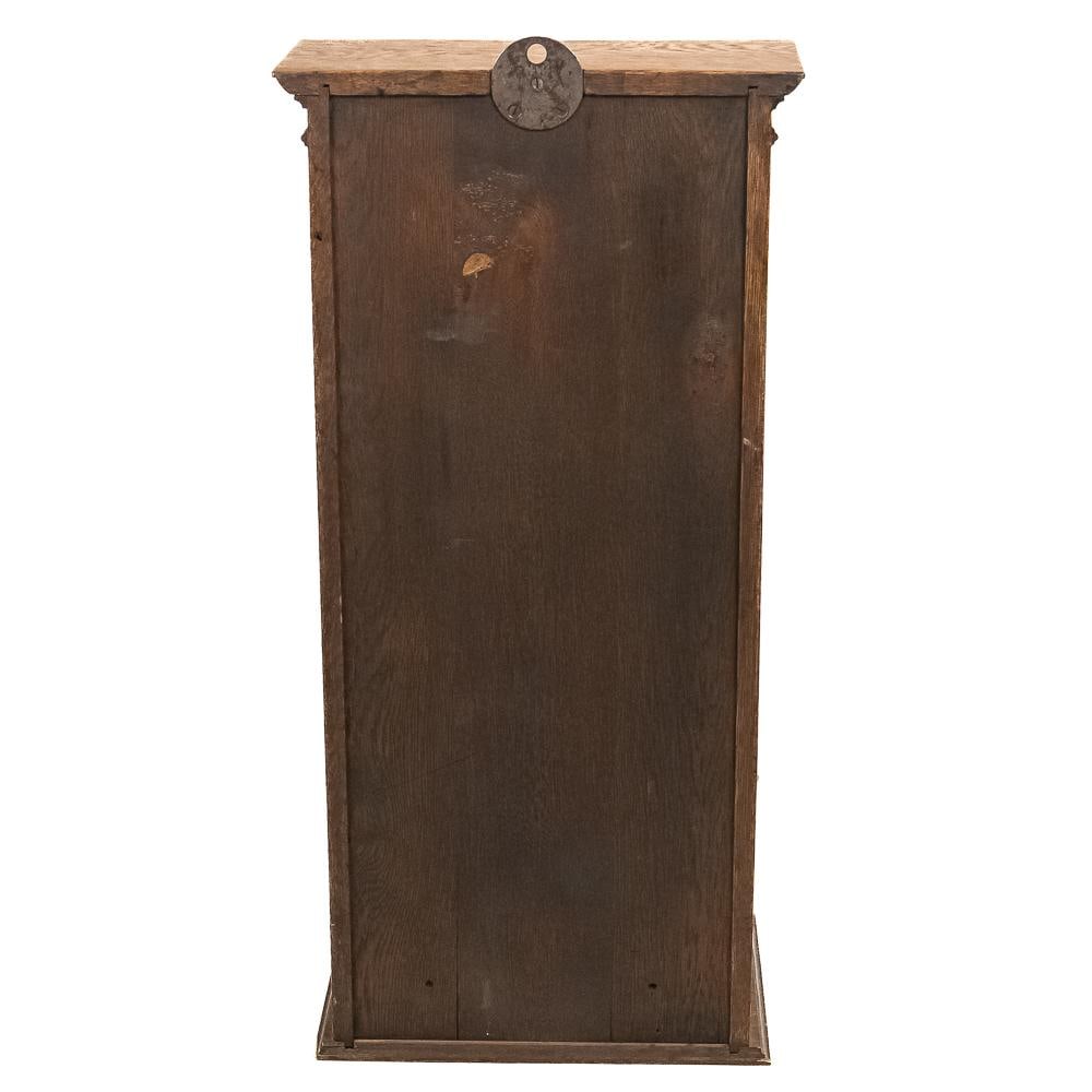 Oak Cincinnati Time Recorder Time Clock - 9