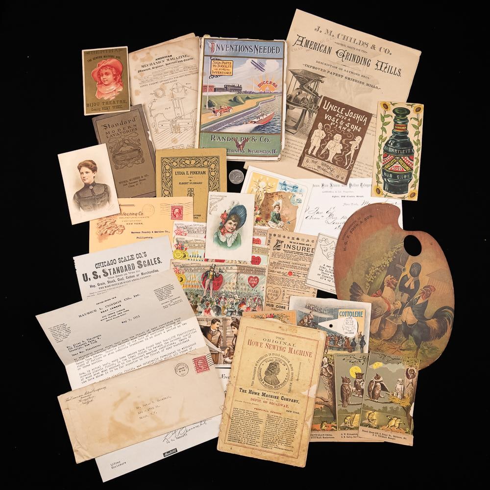 Early 1900s Letter & Order Blanks Group (1 of 20)