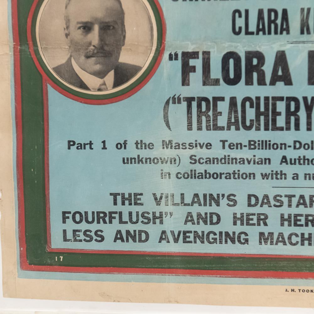 1915 Vitagraph Flora Fourflush One Sheet Poster - 10