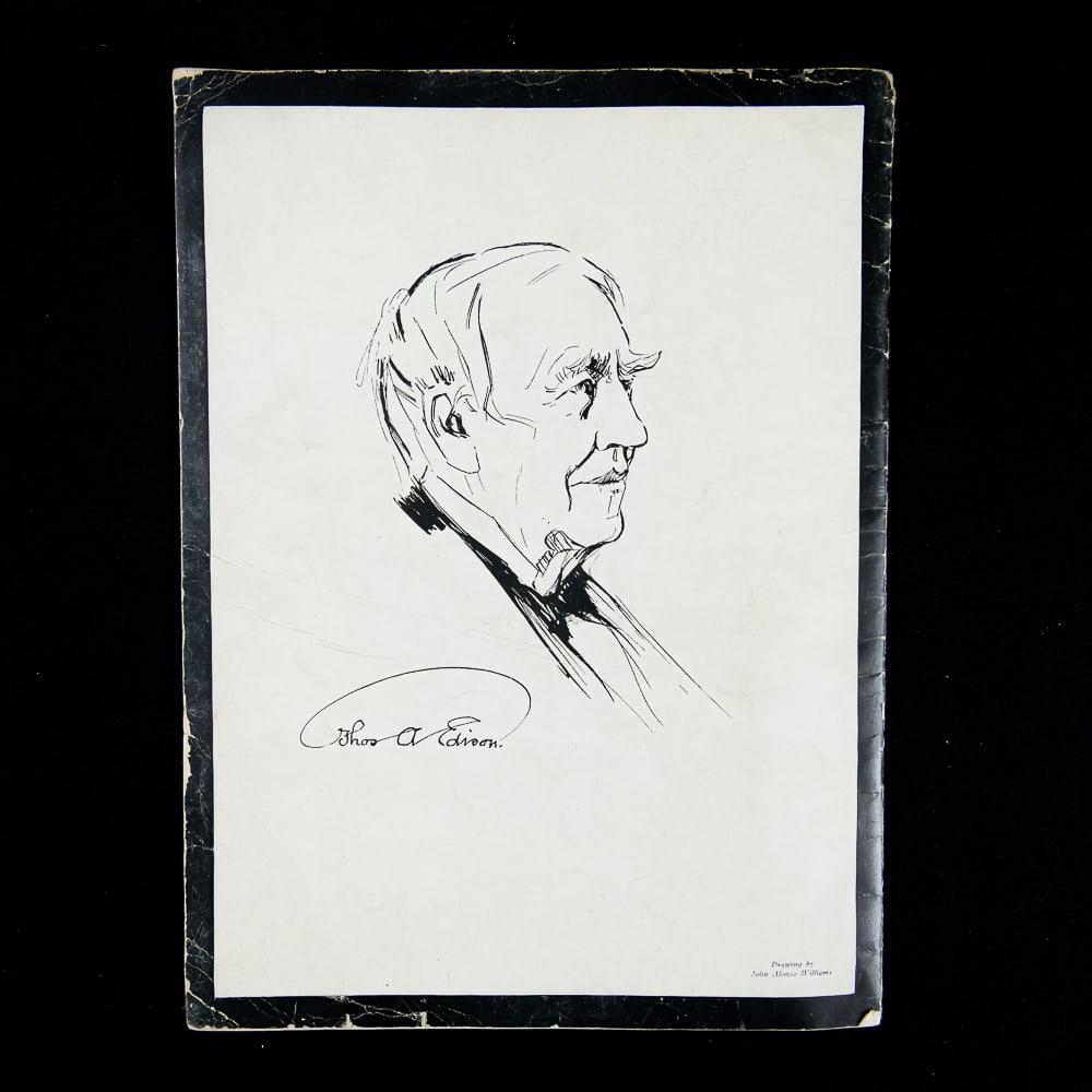 1931 Thomas Edison Memorial Booklets - 4