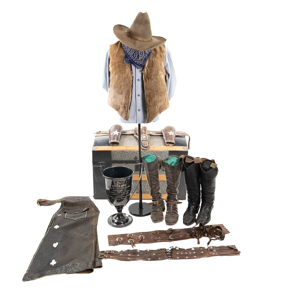 Lubin Films Actor Harry MayÃ¢â‚¬â„¢s Cowboy Outfit.: Philadelphia residents Harry May and his brother Charles were both Ã¢â‚¬Å›Urban CowboyÃ¢â‚¬Å¥ actors who worked for Lubin in th