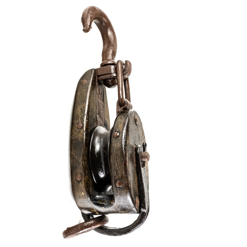 Nautical Maritime 1-Sheave Block and Pulley (1 of 6)