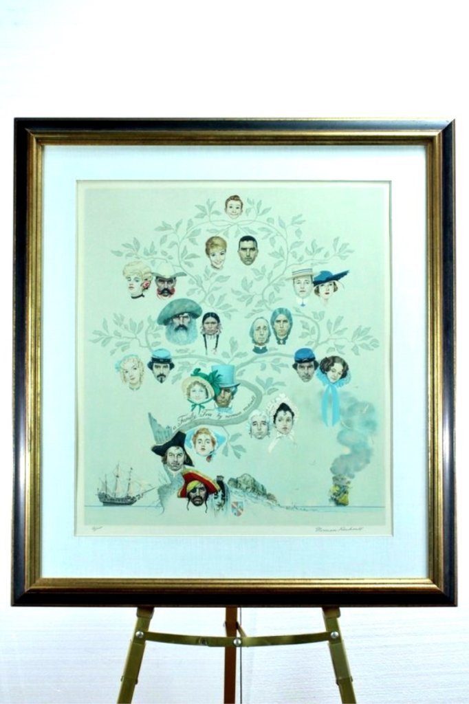 Norman Rockwell Hand Signed Artist's Proof (1 of 5)