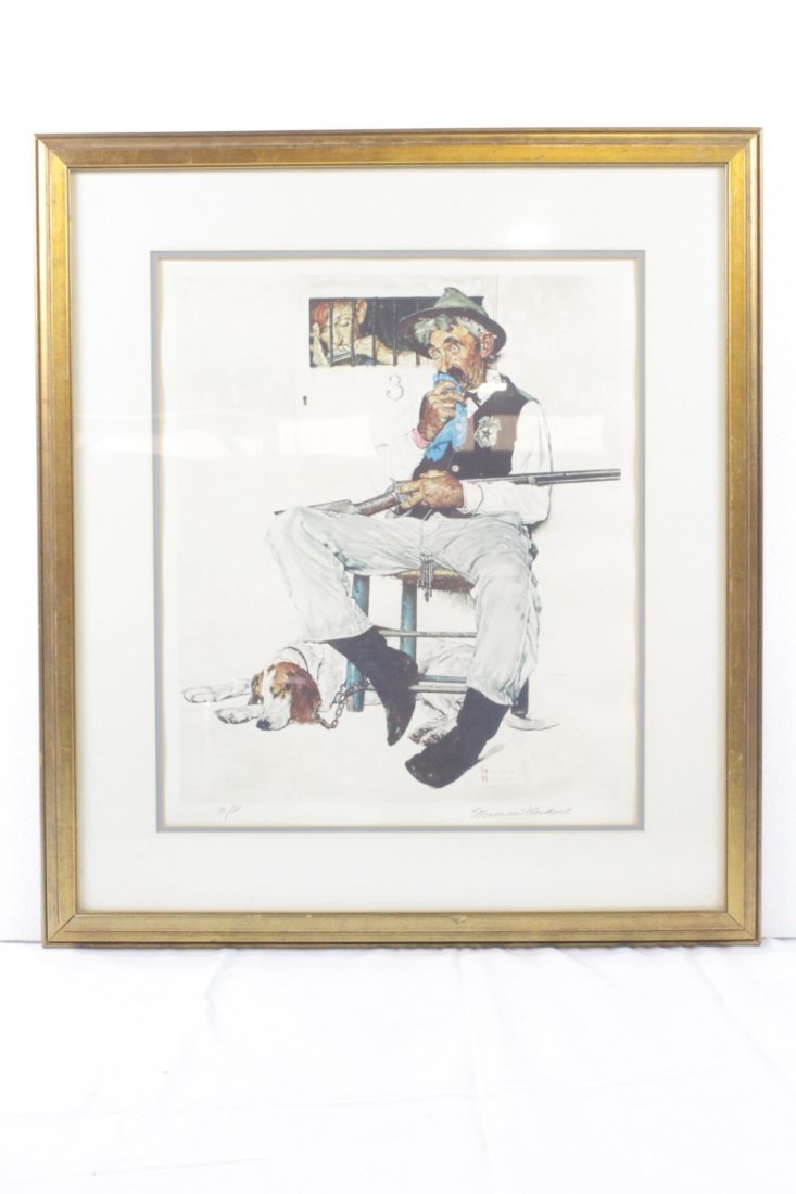 Norman Rockwell Artist Proof Collotype (1 of 4)