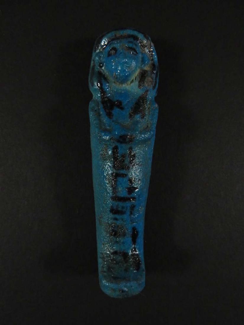 Egyptian Ushabti Shabti (1 of 5) Blue Faience (1 of 6)