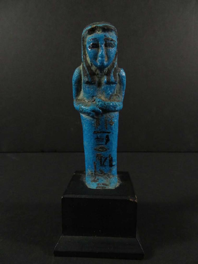 Egyptian Ushabti Shabti (1 of 5) Blue Faience (1 of 7)