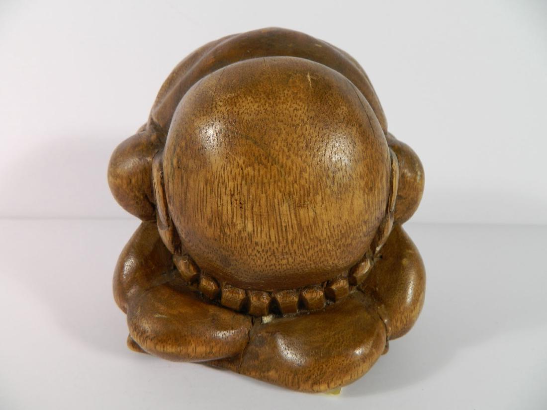 Bernard Reder Wood Sculpture Head In Hands: TYPE:Art SUB TYPE:Sculpture REGION:United States SUB REGION:New York MEDIUM:Wood SGD/UNS:Unsigned TITLE:Bernard Reder Wood Sculpture Head In Hands CATALOG NOTES:Nice modernist figurative wood carving 