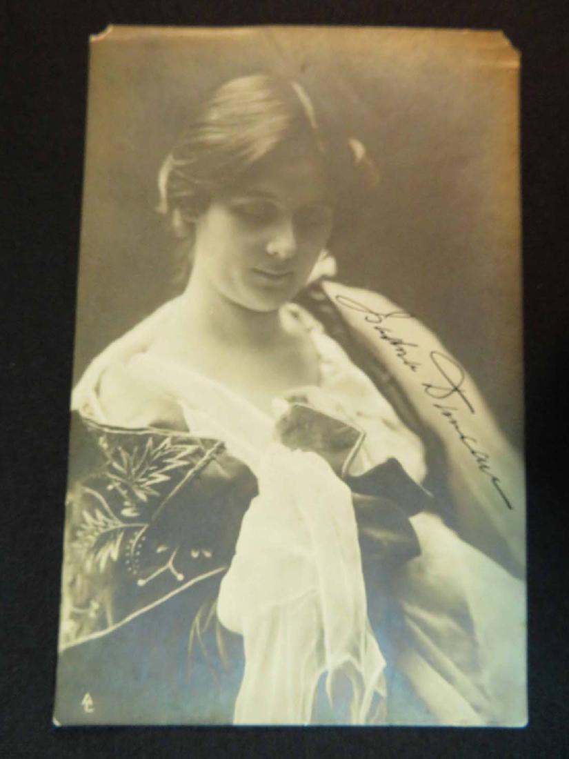 Postcard RPPC Isadora Duncan Signed Autograph (1 of 3)