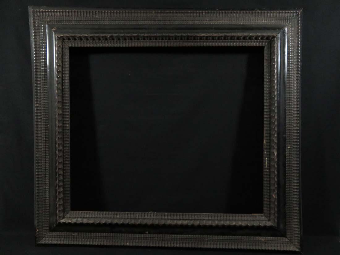 Circa 17th C LG Dutch Ripple Frame 6 3/4" Wide (1 of 8)