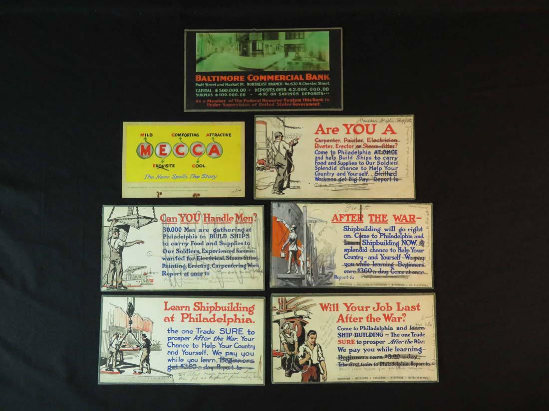 7 Orig WWII Illustrations NYC Subway (1 of 6)
