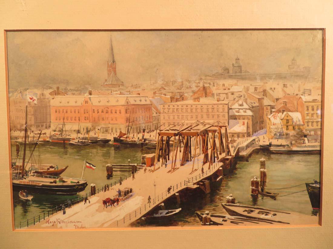 Hugo Klingemann Munich Germany City Landscape: TYPE:Art SUB TYPE:Painting REGION:Europe SUB REGION:Germany MEDIUM:Watercolor SGD/UNS:Signed TITLE:Hugo Klingemann Munich Germany City Landscape CATALOG NOTES:A fine original watercolor and gouache by