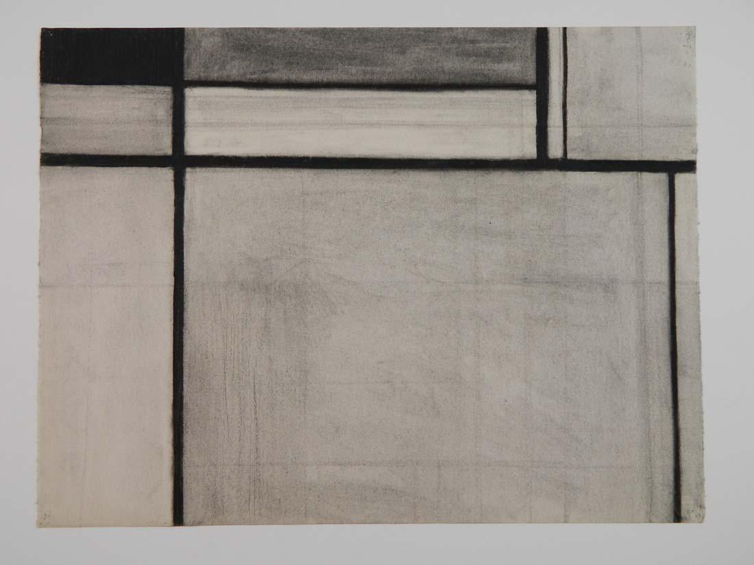 Modernist Orig ex Hans Hoffman School Provincetown: TYPE:Art SUB TYPE:Drawing REGION:US SUB REGION:Massachusetts MEDIUM:Charcoal SGD/UNS:Unsigned TITLE:Modernist Orig ex Hans Hoffman School Provincetown CATALOG NOTES:One of thirteen modernist drawings