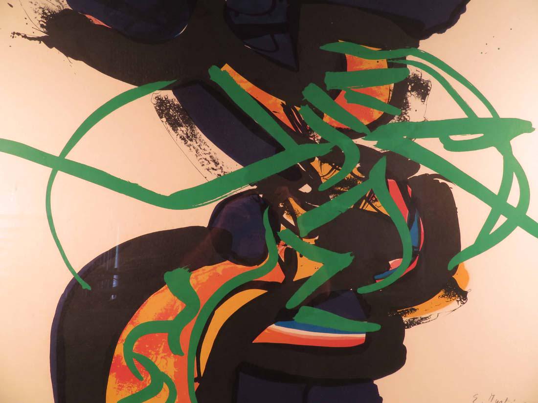 Edo Murtic Sgd Ltd Ed 60 Abstract Croatia: TYPE:Art SUB TYPE:Print REGION:Europe SUB REGION:Croatia MEDIUM:Lithograph SGD/UNS:Signed TITLE:Edo Murtic Sgd Ltd Ed 60 Abstract Croatia CATALOG NOTES:Edo Murtic Sgd Ltd Ed 60 Abstract Croatia INSIDE