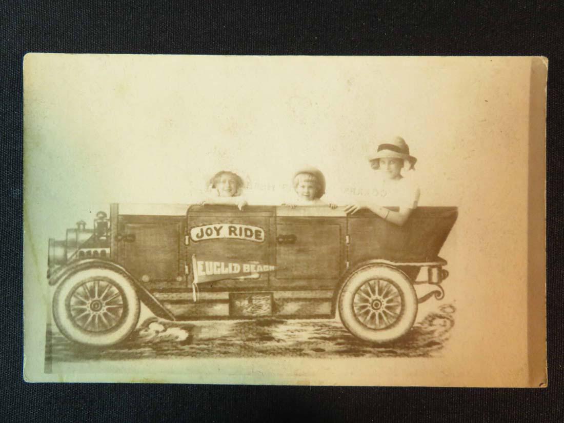 Postcard RPPC Joy Ride Euclid Beach OH: TYPE:Antiques SUB TYPE:Postcard REGION:US SUB REGION:Ohio MEDIUM:Paper SGD/UNS: TITLE:Postcard RPPC Joy Ride Euclid Beach OH CATALOG NOTES: INSIDE HEIGHT: INSIDE WIDTH: OUTSIDE HEIGHT: OUTSIDE WIDTH: