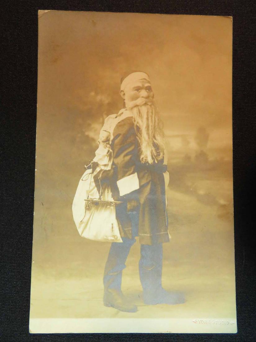 Postcard RPPC Creepy Santa Claus W/Mask: TYPE:Antiques SUB TYPE:Postcard REGION:US SUB REGION: MEDIUM:Paper SGD/UNS: TITLE:Postcard RPPC Creepy Santa Claus W/Mask CATALOG NOTES: INSIDE HEIGHT: INSIDE WIDTH: OUTSIDE HEIGHT: OUTSIDE WIDTH: OUT