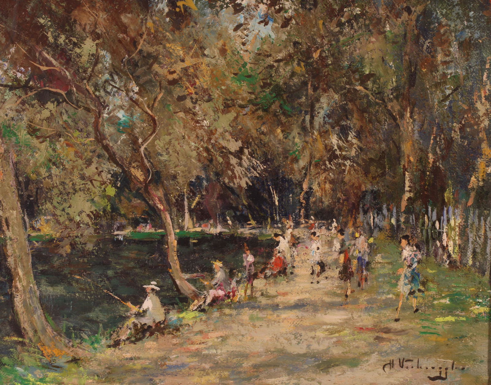 Charles Henri Verbrugghe Belgium Impressionist (1 of 5)