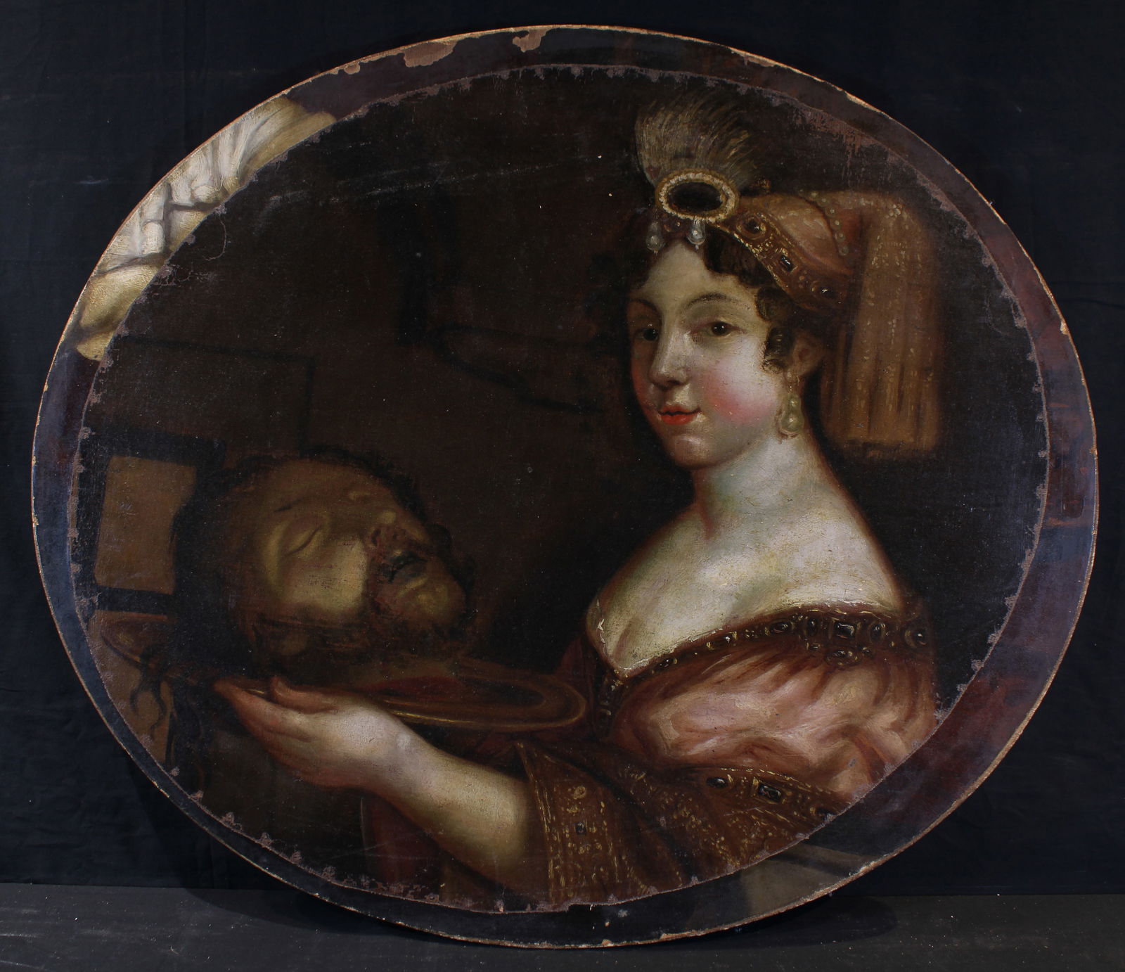 Old Master Attrib Jan Verkolje Salome with the Head of John The Baptist (1 of 3)