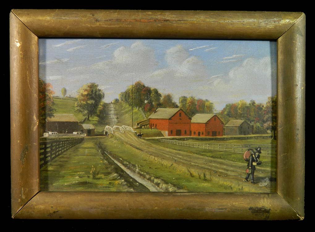 Folk Art Landscape Canawaugus Avon NY (1 of 9)