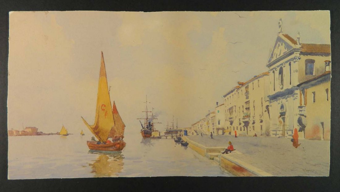 Gian Sormani Venetian Canal Scene (1 of 6)