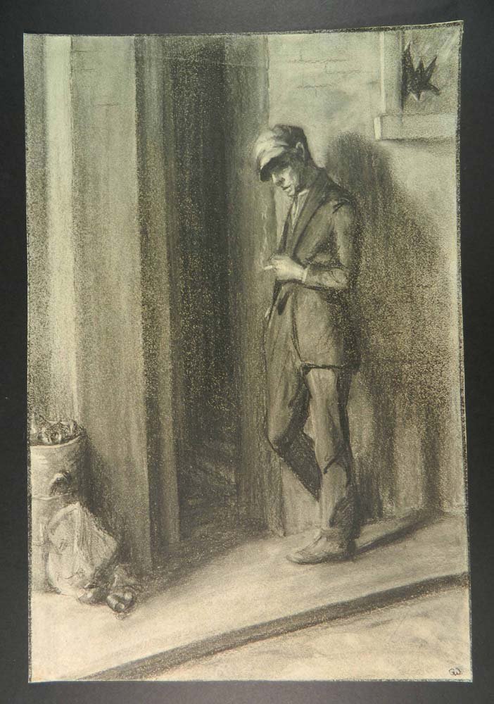 Monogram AW ? Illustration Man Smoking (1 of 4)