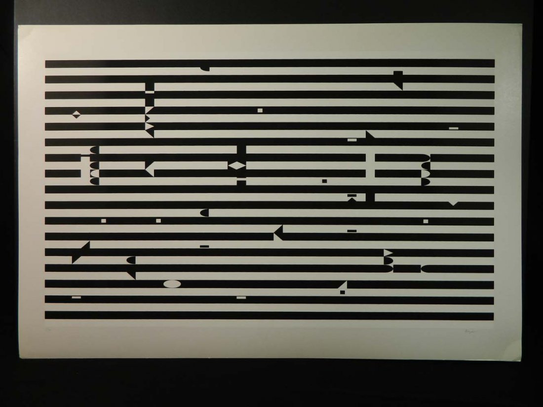 Yaacov Agam Litho Metamorphosis V  Portfolio (1 of 5)