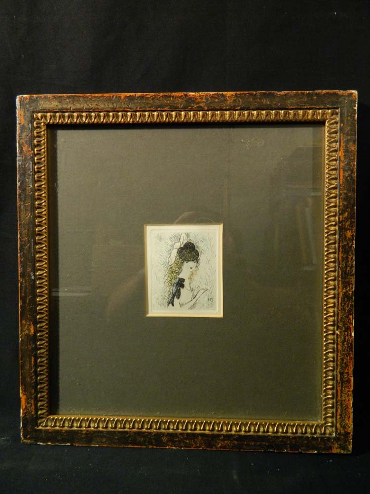 Marie Laurencin Etching Portrait Woman (1 of 4)