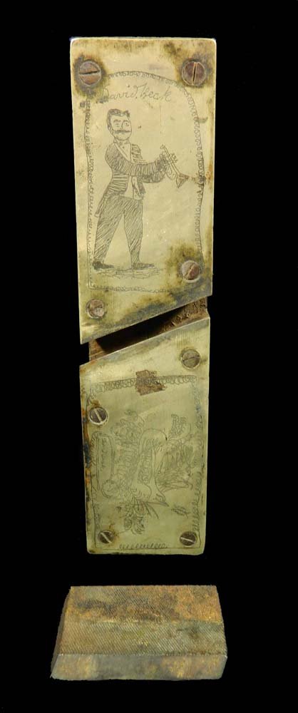 Plane ? Tool w/ Etched Metal Plates (1 of 6)