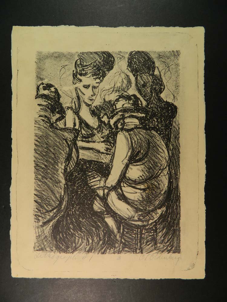 Claes Oldenburg Early Lithograph Figures (1 of 4)