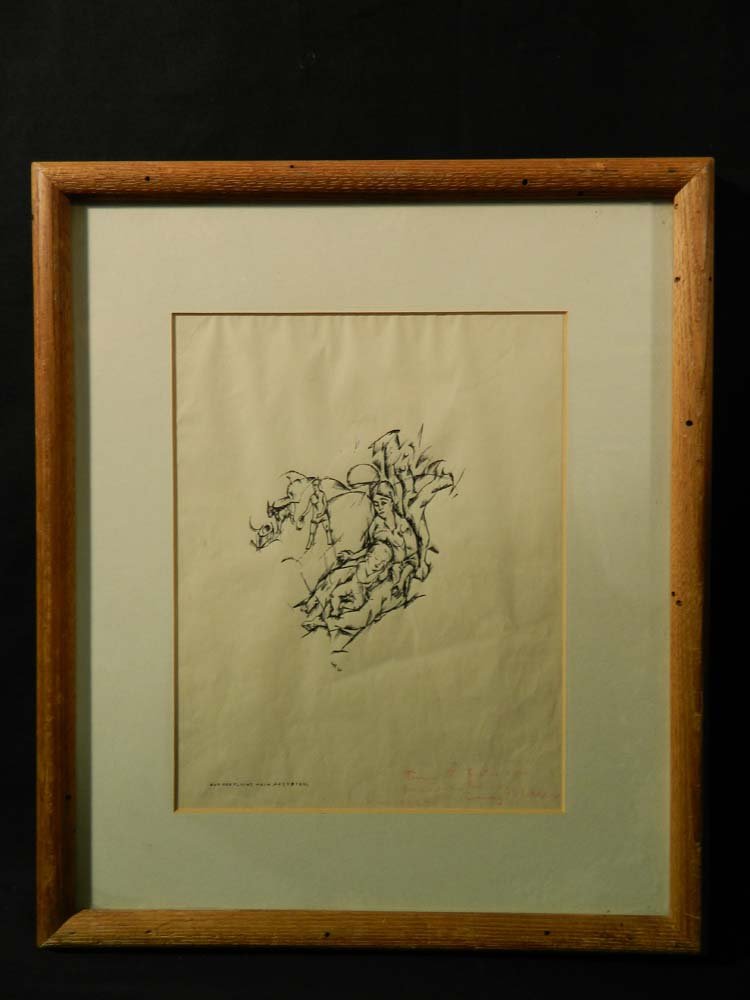 Carry Hauser Flight From Egypt Cubist (1 of 7)