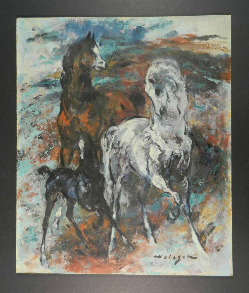 Denes Holesch Abstract Horses (1 of 5)
