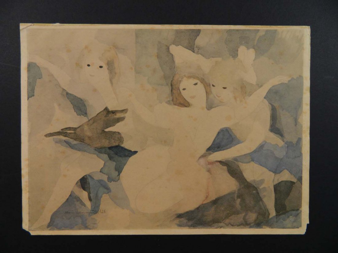 Marie Laurencin Figures With White Horse (1 of 4)