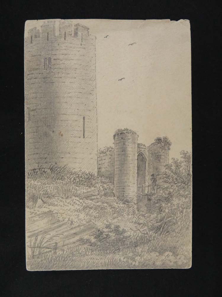3 of 7 Master Drawings 1807 Conway Castle Wales UK (1 of 5)