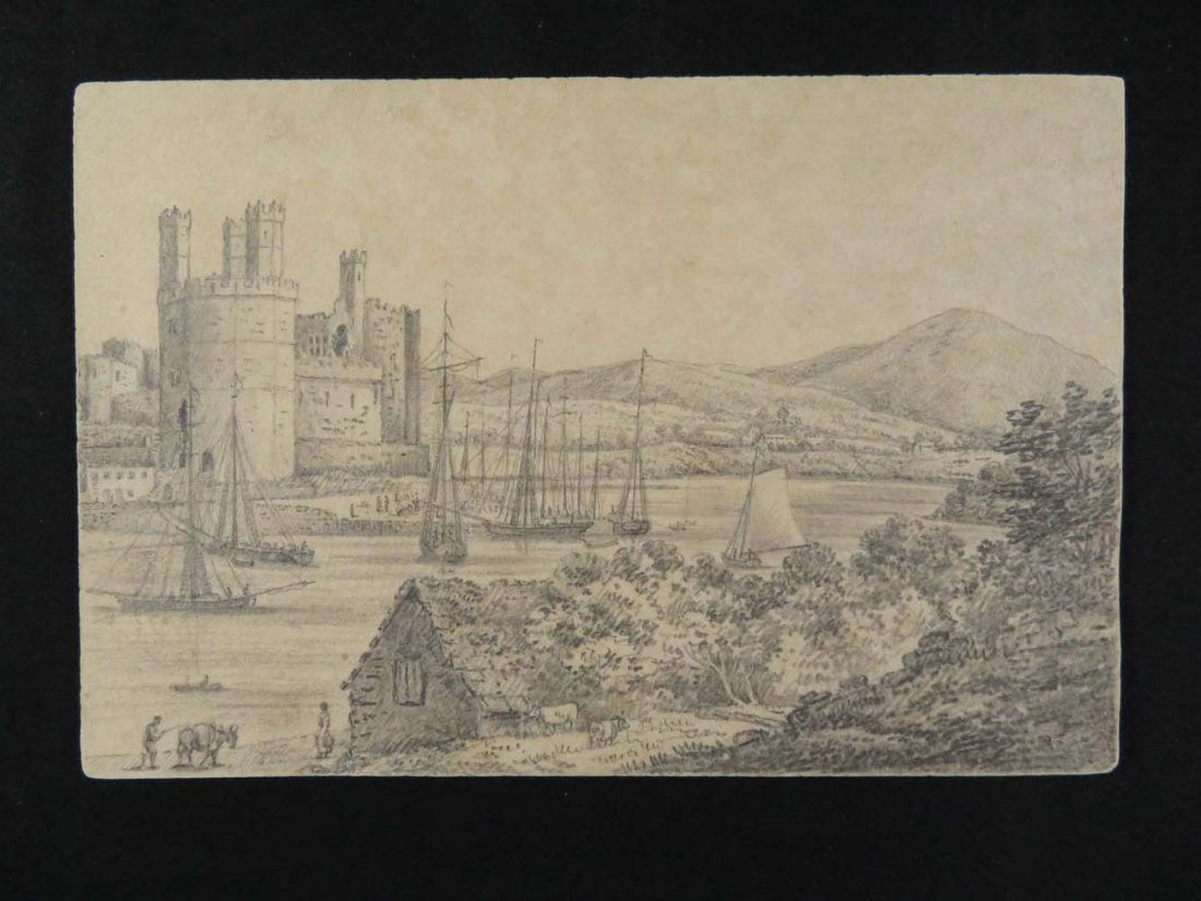 4 of 7 Master Drawings 1810 Caernarvon Wales UK (1 of 6)