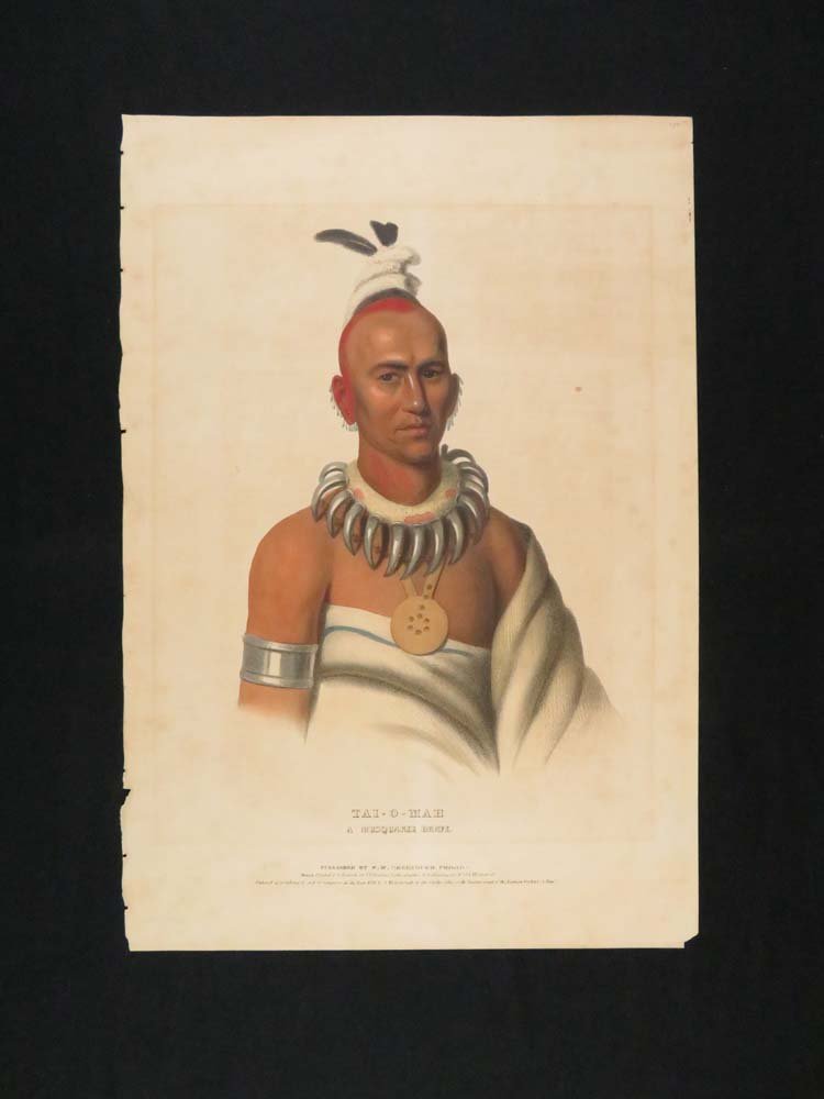 McKenney Hall Greenough "Tai-O-Mah A Musquakee Brave" (1 of 6)