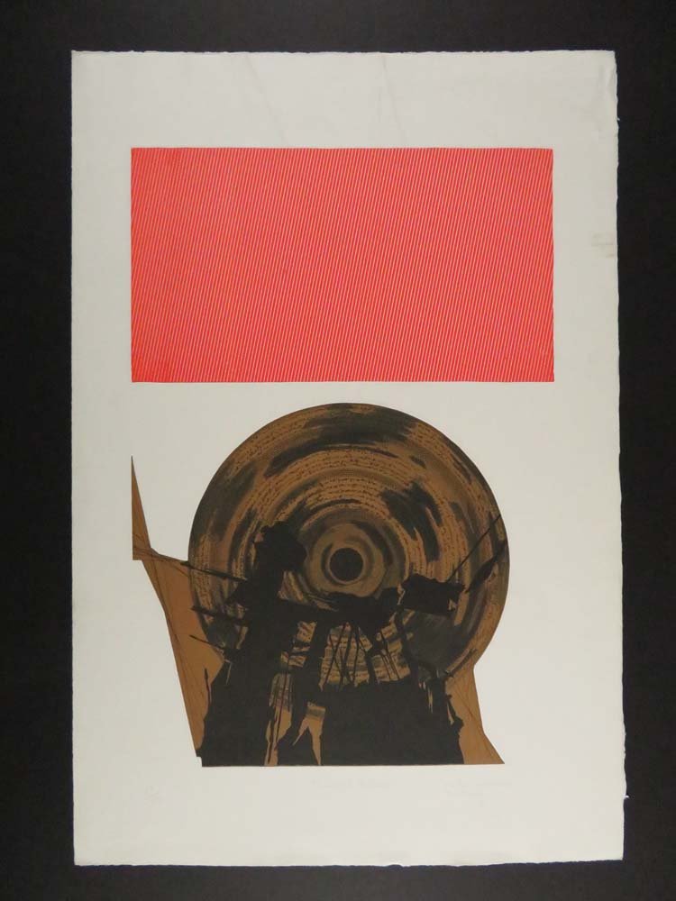 R De Lamonica "Thought Action" 54/99: Art,Print,,R De Lamonica "Thought Action" 54/99,Nice abstract image by known Brazilian / NYC artist.,23H_16W,30 1/2H_20 1/2W