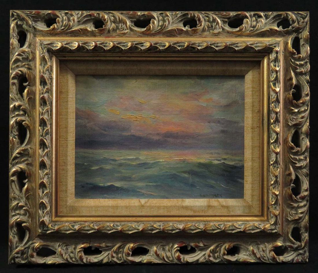 Leon Lundmark Impressionist Sunset Seascape CA (1 of 7)