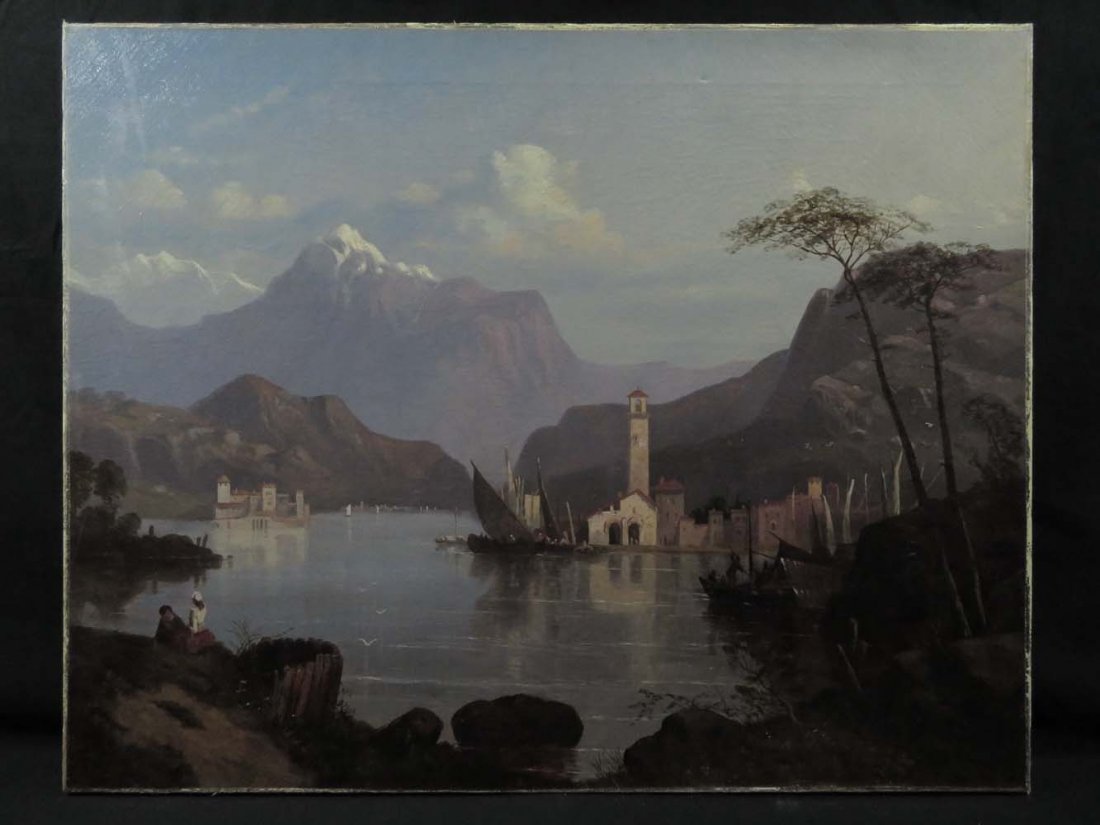 Early 1858 AT Bricher LG Lake Maggiore Italy (1 of 6)
