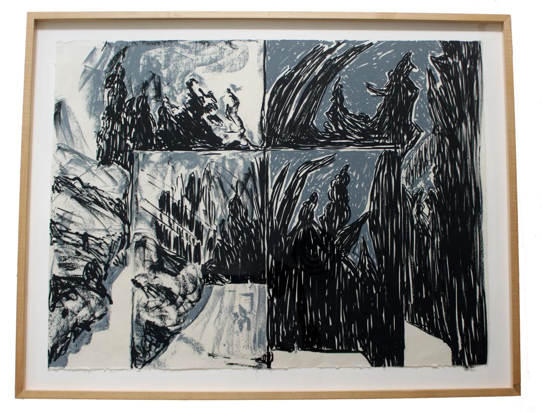 In the Garden #118 Screenprint by Jennifer Bartlett (1 of 6)