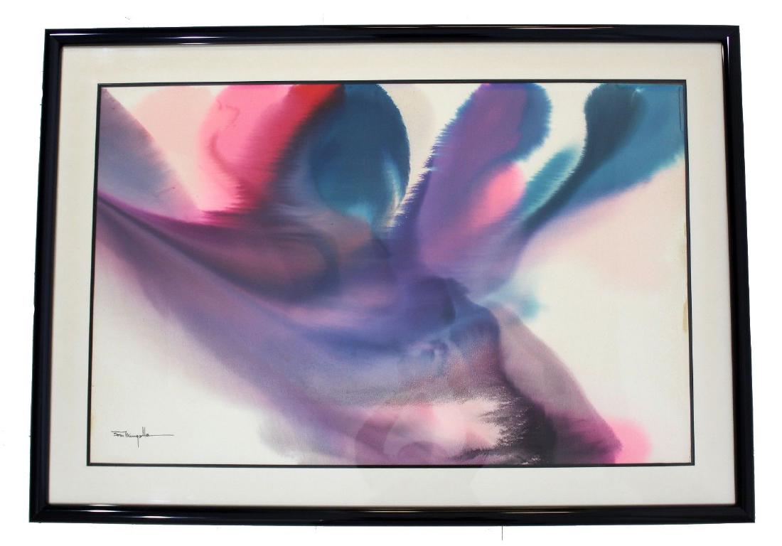 Dom Mingolla Abstract Watercolor Painting Jenkins Style (1 of 3)