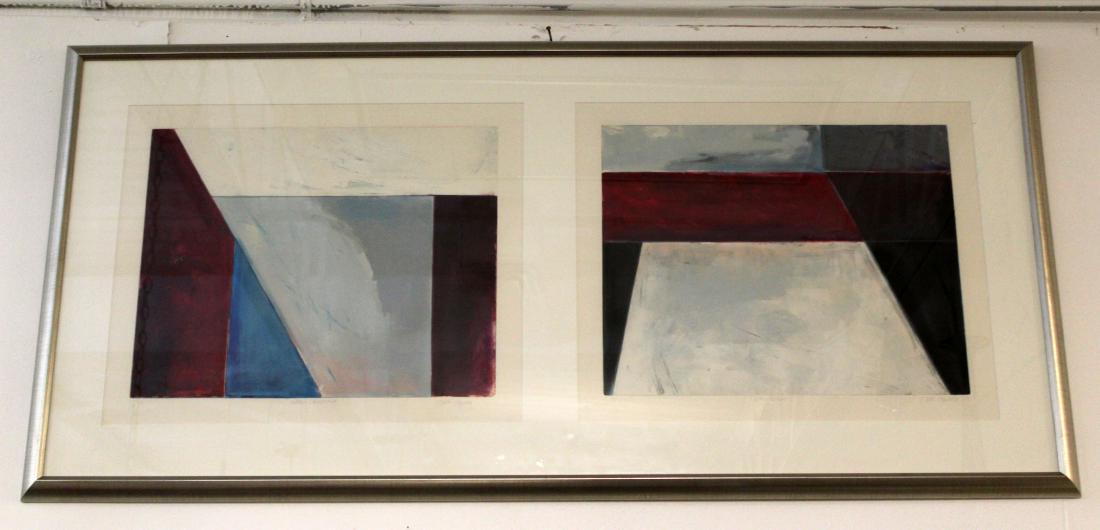 Framed Signed Numbered 1/1 Abstract Nick Capaci (1 of 5)