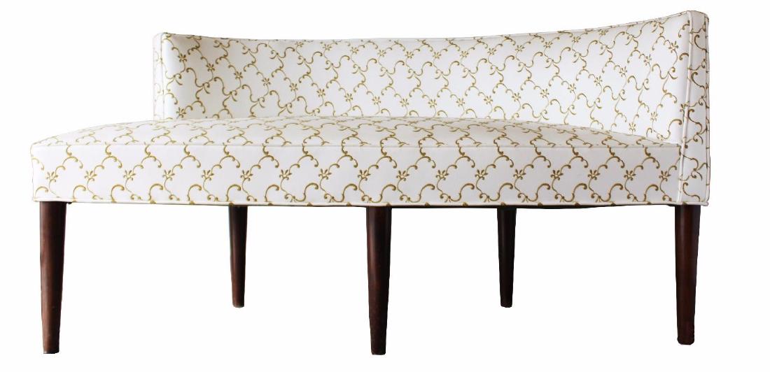 Curved Chaise Settee Attributed to Peabody or Dunbar (1 of 4)