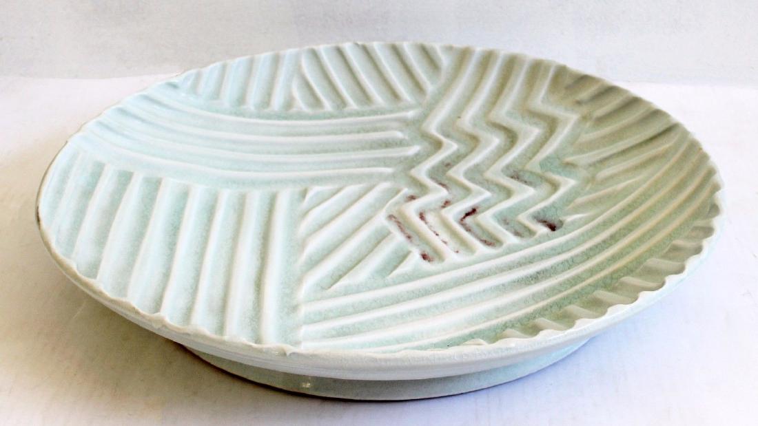 Harris Deller Large White Platter Table Sculpture (1 of 4)