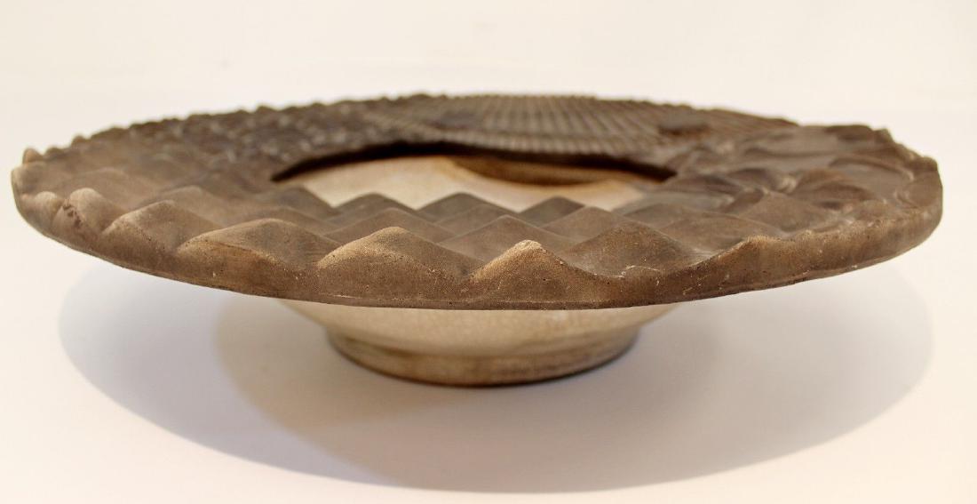 Ceramic Pottery Art Bowl Signed John Ransmeier Dated (1 of 4)