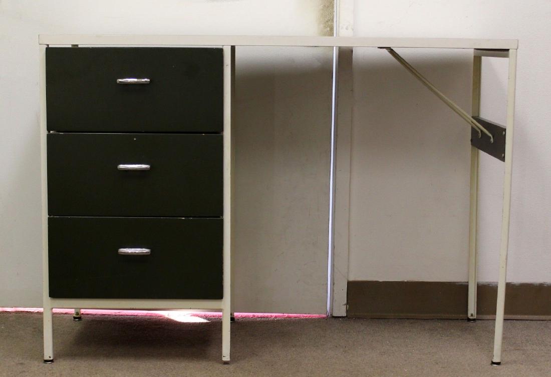 George Nelson Herman Miller Steel Framed Desk 1950s 3 (1 of 6)