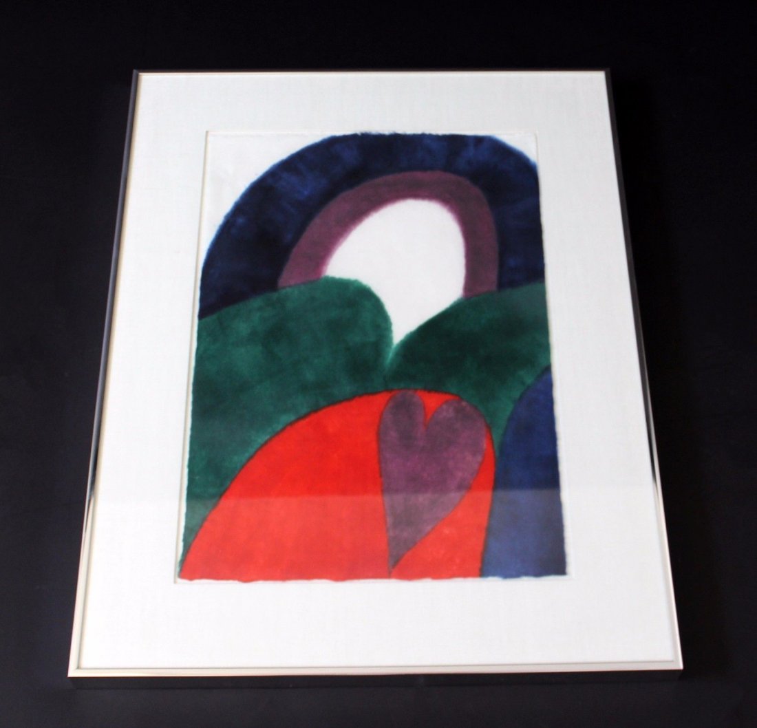 Woodcut Watercolor Painting by Carol Summers (1 of 6)